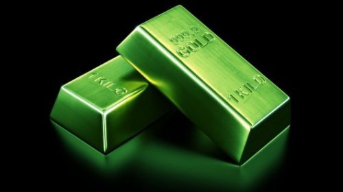 Зеленый слиток