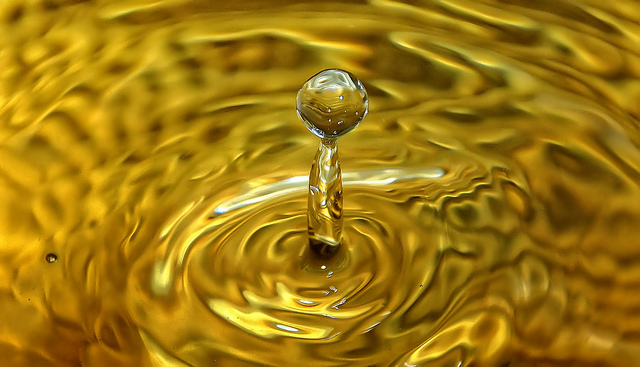 Золото в воде