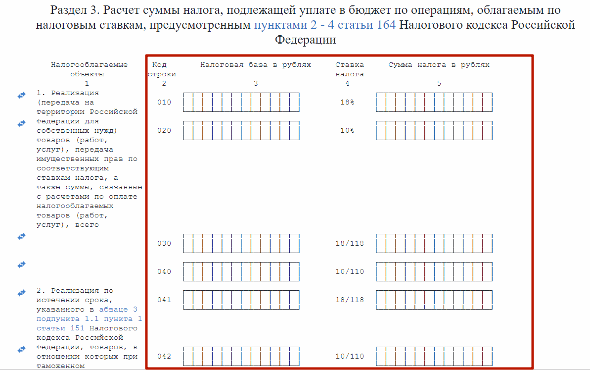 Образец заполнения декларации по ндс налоговым агентом при покупке муниципального имущества